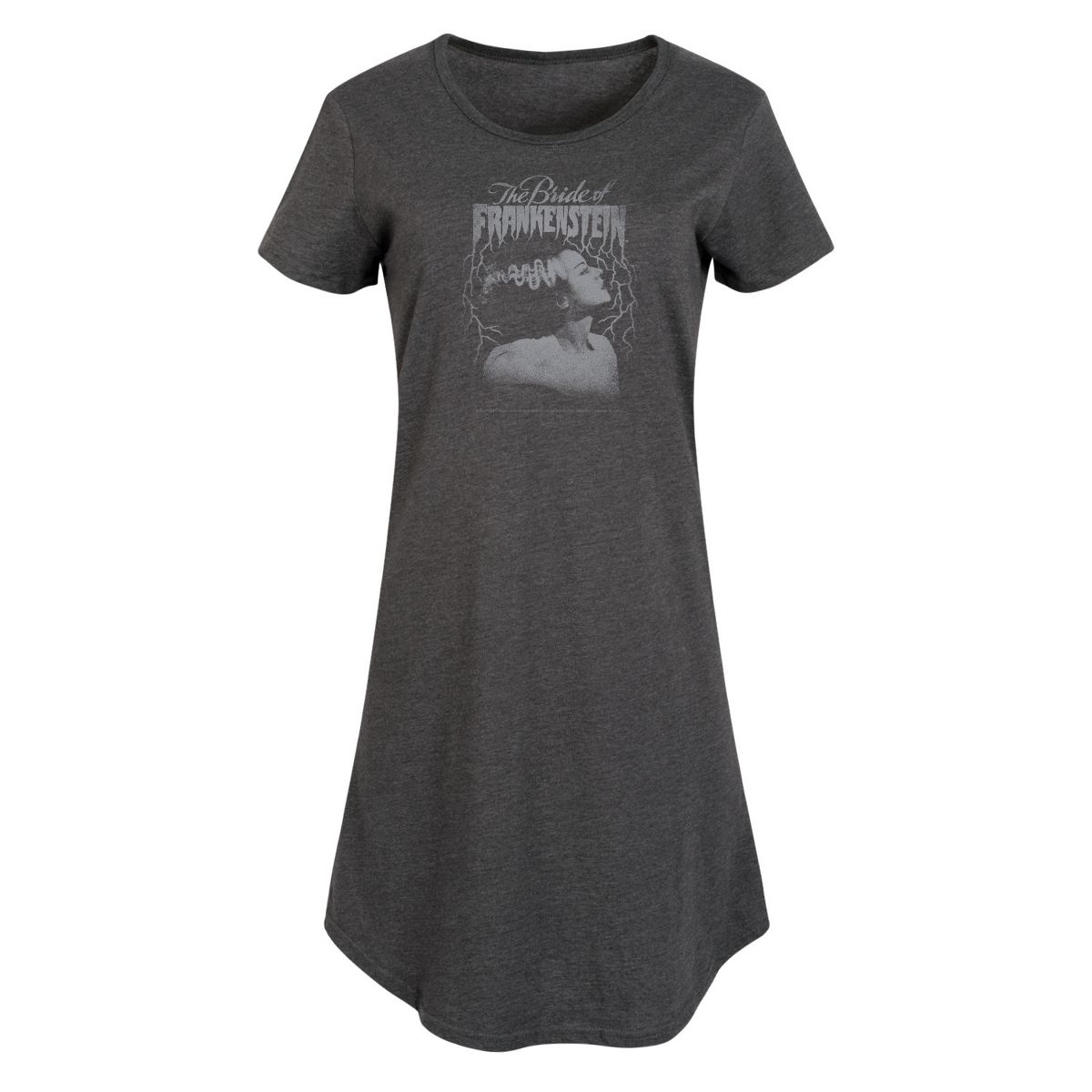 Women's - Universal - Tonal Bride Of Frankenstein Graphic T-shirt Dress