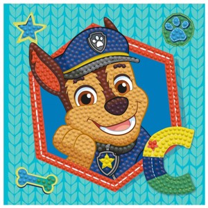 DIAMOND DOTZ Quick DOTZ Paw Patrol Chase Diamond Art Painting Kit 5.1" X 5.1" - 1 of 4