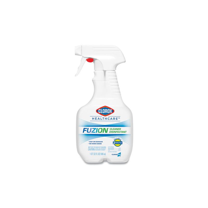 Clorox Healthcare Fuzion Cleaner Disinfectant, 32 oz Spray Bottle, 1 of 8