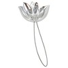 Evideco French Home Goods Magnetic Tulip Curtain Tieback – Elegant Resin Design with Strong Magnet - 2 of 4
