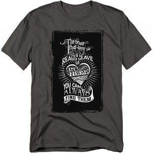 Harry Potter The Ones That Love Us Never Really Leave Adult T-Shirt - 1 of 4