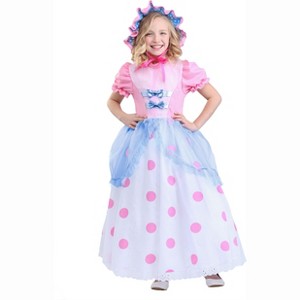 HalloweenCostumes.com Little Bo Peep Costume for Girls - 1 of 3