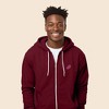 Dalix Donut Embroidered Hoodie Fleece Sweatshirt Zip Front Mens - 4 of 4