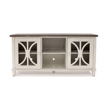 60" Bailey Tv Console For Tvs Up To 60" Distressed White - Martin Furniture