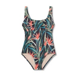Lands' End Women's Plus Size Mastectomy Chlorine Resistant Tugless One ...