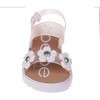 bebe Girl's Sandals - Cute and Charming Sandals, Open Toe Summer Sandals for Toddlers - 4 of 4