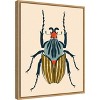 Amanti Art Beetle Bug I by Victoria Barnes Canvas Wall Art Print Framed 16 x 20-in. - 3 of 4