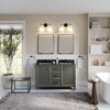 KAISITE 2-Light Farmhouse Glass Vanity Sconce - 3 of 4