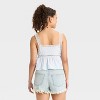Women's Lace Trim Babydoll Flyaway Tank Top - Wild Fable™ - 2 of 3