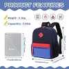 Hachikiko Kids Backpack for Boys & Girls, 16" Lightweight Ergonomic School Bookbag for Primary/Elementary/Middle School, Age 5-14 - 2 of 4