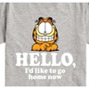 Boys' - Garfield - Hello Go Home Now Short Sleeve Graphic T-Shirt - 2 of 4