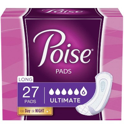 Poise Postpartum Incontinence Pads - Ultimate Absorbency