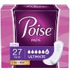 Poise Original Design Postpartum Incontinence Pads for Women - Ultimate Absorbency - image 3 of 4