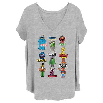 Women's Sesame Street Character Introductions T-Shirt
