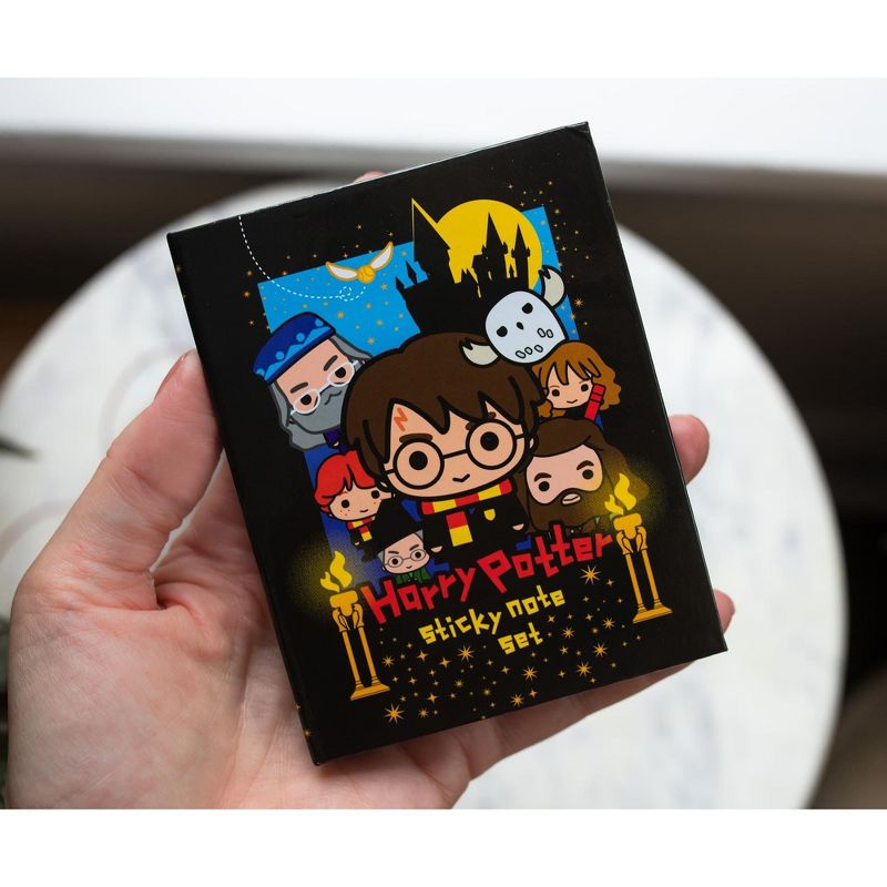 Silver Buffalo Harry Potter Chibi Characters Sticky Note and Sticky Tab Box Set, 3 of 8