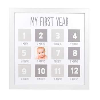 Pearhead First Year Photo Frame - White