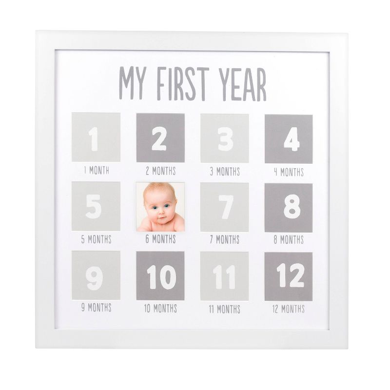 Pearhead First Year Photo Frame - White, 1 of 6
