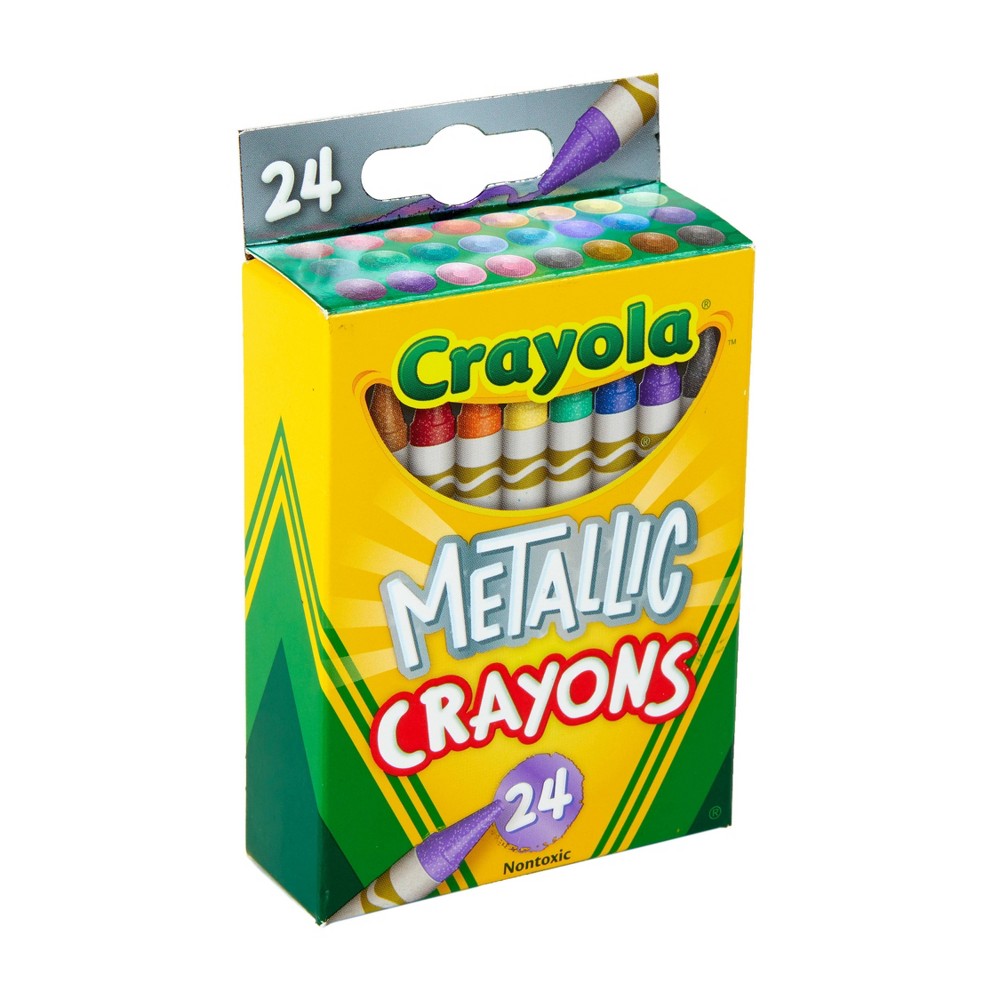 UPC 071662088156 product image for Crayola 24ct Crayons - Metallic | upcitemdb.com