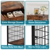 Dog Crate Furniture for Small Dog, Wooden Dog House Indoor, Decorative Dog Kennel with Drawer, Indoor Pet Crate End Table - 3 of 4