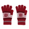 CTM Women's Snowflake Pattern Touchscreen Winter Gloves - 2 of 3