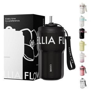 18 oz Spill Proof Coffee Mug with Rotary Lock Lid - Stainless Steel Insulated Tumbler for Commute, Office - 1 of 4