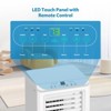8000 BTU Portable Air Conditioner, 3-in-1 Cooling, Fan & Dehumidifier,  Quiet Operation with Remote & Sleep Mode, Easy Setup with Window Kit - 3 of 4