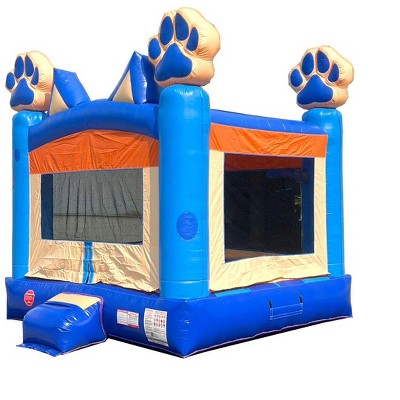 Pogo Bounce House Crossover Kids Inflatable Bounce House with Blower