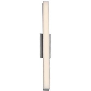 dweLED Brink 24" Wide Brushed Aluminum 3500K LED Bath Light - 1 of 1