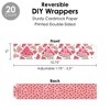 Big Dot of Happiness Sweet Watermelon - Fruit Party Favors and Cupcake Kit - Fabulous Favor Party Pack - 100 Pieces - 3 of 4