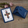 Anna-Kaci Colorful Stained Glass Rhinestone Cross Pendant Necklace Gift Message Card & Envelope Faith Jewelry Gifts - 4 of 4