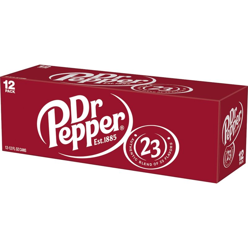 Dr Pepper Soda - 12pk/12 fl oz Cans, 4 of 9