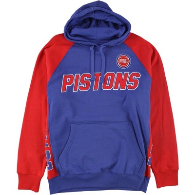 G-III Sports Mens Detroit Pistons Hoodie Sweatshirt