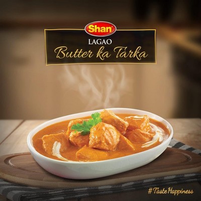Shan Butter Chicken Recipe and Seasoning Mix 1.76 oz Pack of 6