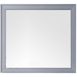 James Martin Vanities Bristol 44" Rectangular Mirror, Silver Gray - 1 of 1