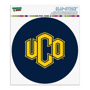 Central Oklahoma Primary Logo Automotive Car Window Locker Circle Bumper Sticker - 1 of 4