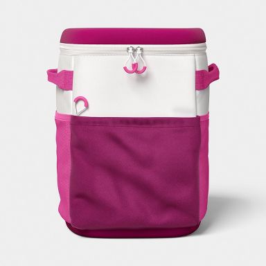 24 Cans/20.4 qt Backpack Cooler Pink - Sun Squad™