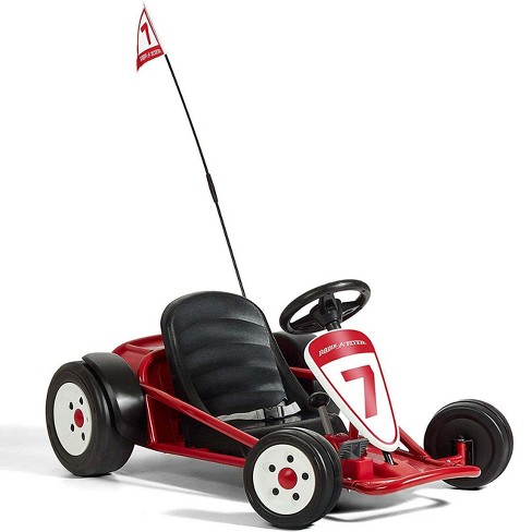 Costway Go Kart Kids Ride On Car Pedal Powered 4 Wheel Racer Stealth  Outdoor Toy : Target