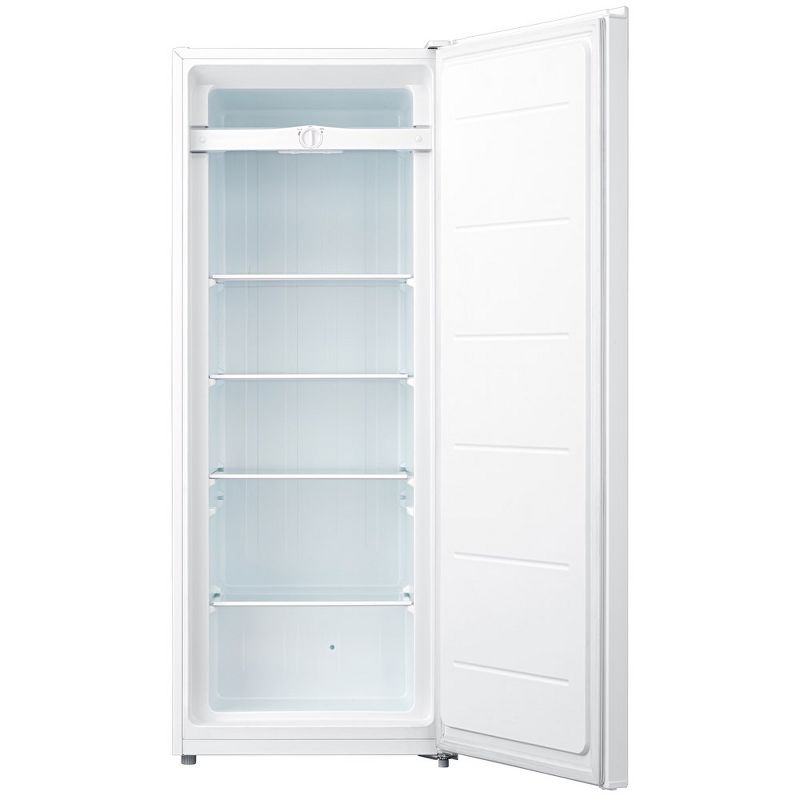 Impecca 7 Cu. Ft. Upright Freezer with Adjustable & Removable Glass Shelves - White, 3 of 4