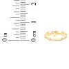 10k Yellow Gold 5.5mm Flying Heart Wings Filigree Ring - 4 of 4