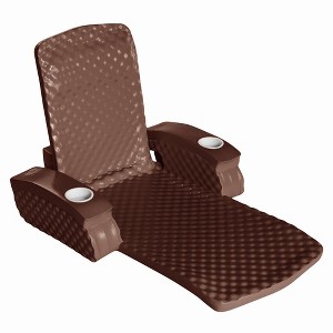 California Sun Deluxe Unsinkable La Jolla Lounger - Foam Cushion Pool Chair - Bronze - 1 of 1