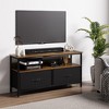 Whizmax Dresser TV Stand, Entertainment Center with Fabric Drawers, Media Console Table with Open Shelves for TV up to 50 inch for Bedroom,Living Room - 4 of 4