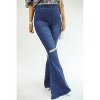 Women's Logan High Waist Flares Jeans - Newbury Kustom - 4 of 4