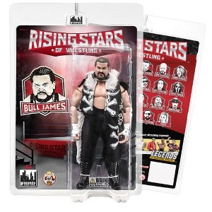 Rising Stars of Wrestling Action Figure Series: Bull James - 1 of 2