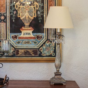 GDFStudio Carr Linen Lampshade with Bulb Clip - 1 of 4