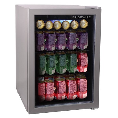 FRIGIDAIRE Beverage Refrigerator, Compact Mini Fridge with Digital Temperature Control, Fits 88 Cans