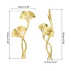 Unique Bargains 3-Tier Cupcake Stand Handles with Screws Blossom Gold 1 Set - 2 of 4