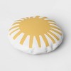 14" Sunburst Outdoor Throw Pillows Yellow - Room Essentials™ - 3 of 4