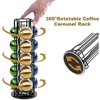 Coffee Pod Holder for Nespresso Vertuoline Stand Rack Holds Vertuo line Organizer Carousel - 4 of 4