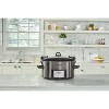 Crockpot™ 7-Quart Easy-to-Clean Cook & Carry™ Slow Cooker, Black Stainless  Steel 