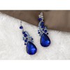 Anna-Kaci Elegant Crystal Bridal Necklace Earrings Set ÊØè Rhinestone Wedding Party Costume Jewelry for Brides and Bridesmaids - 4 of 4
